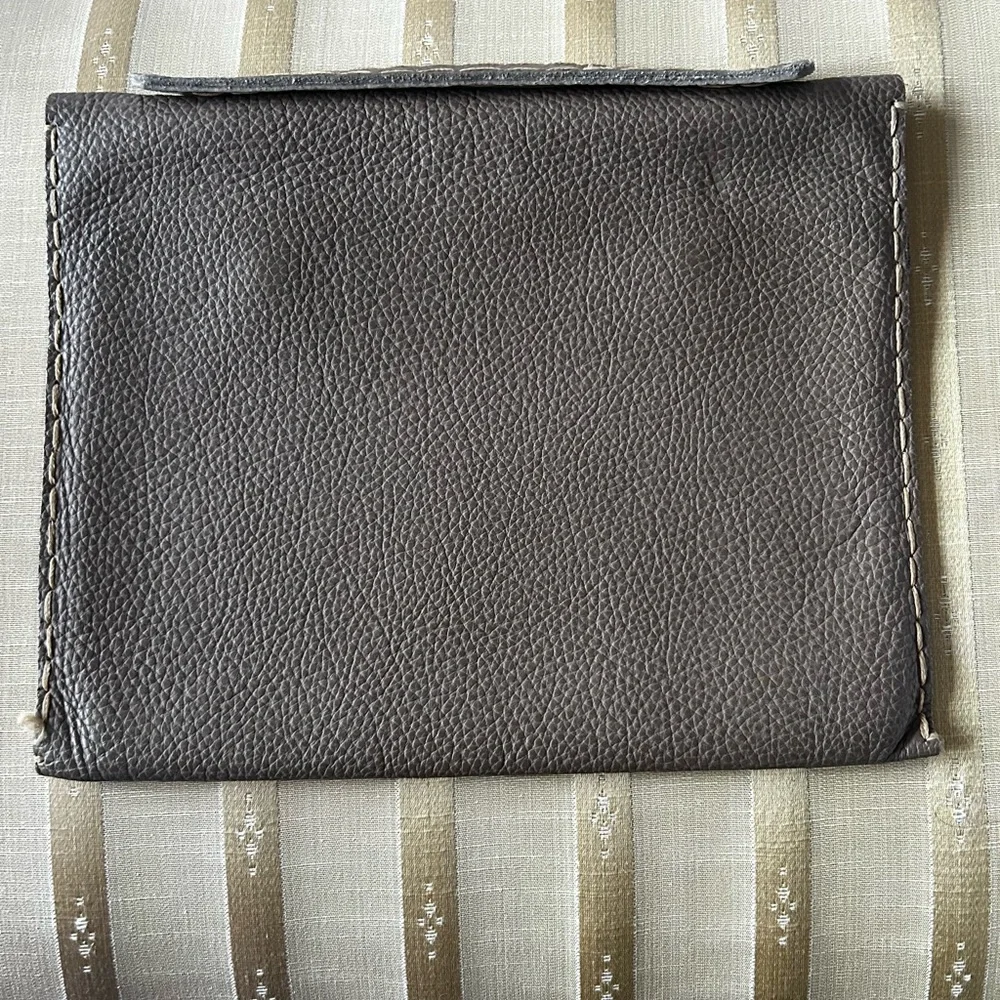 Leather iPad case